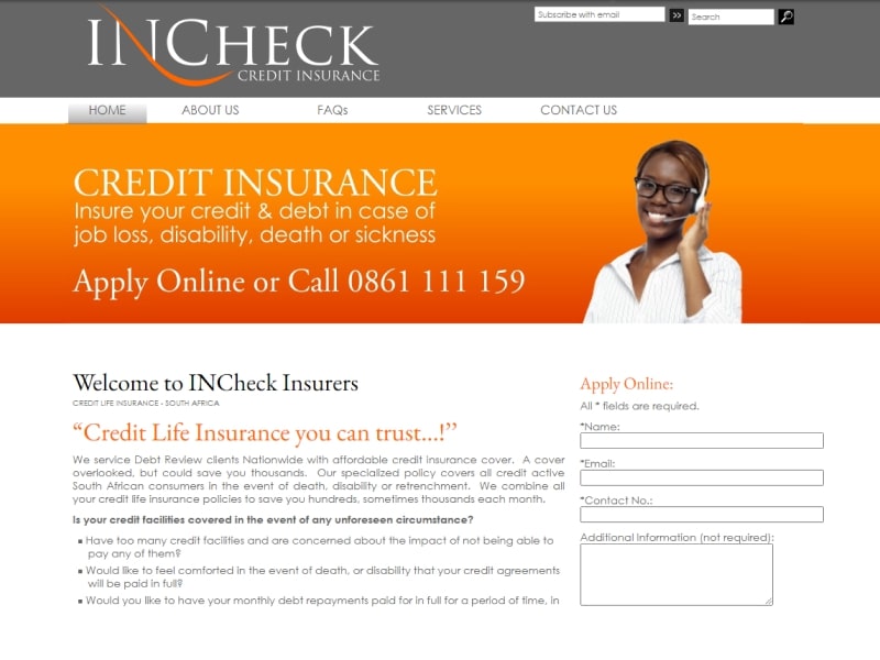 Credit life insurance in South Africa, Creditlife insurance quotes